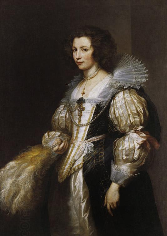 Anthony Van Dyck Portrait of Maria Louisa de Tassis (mk08) China oil painting art